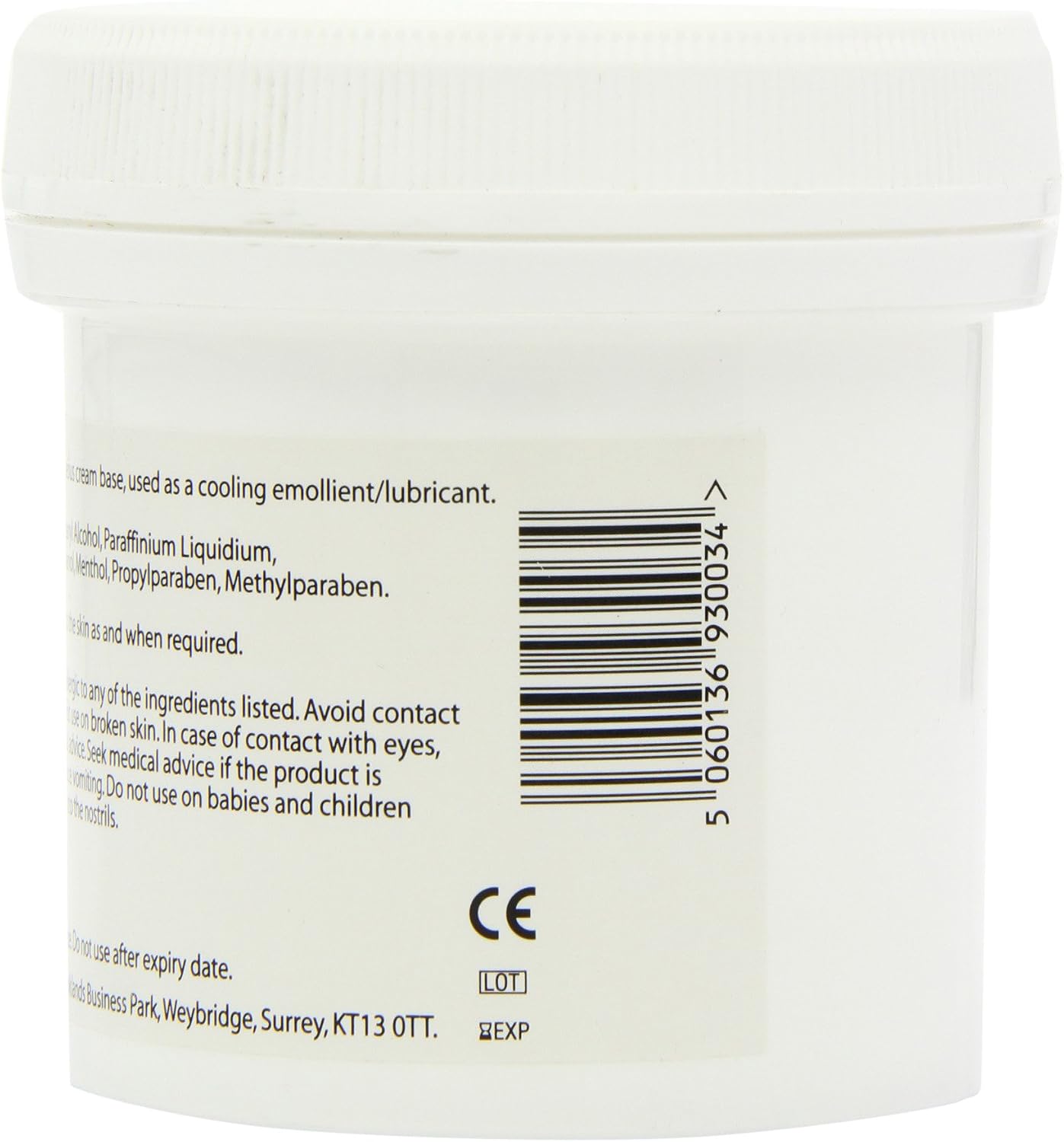 Arjun 2% Menthol Aqueous Cream 500g, white, 500 g (Pack of 1) - Image 5