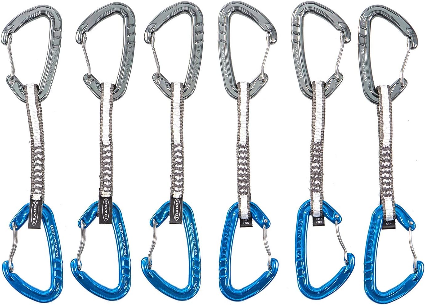 TRANGO Phase Quickdraw 6 Pack, 12cm : Sports & Outdoors