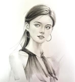 Custom Pencil Sketch Portrait from Photo | Hand Drawn