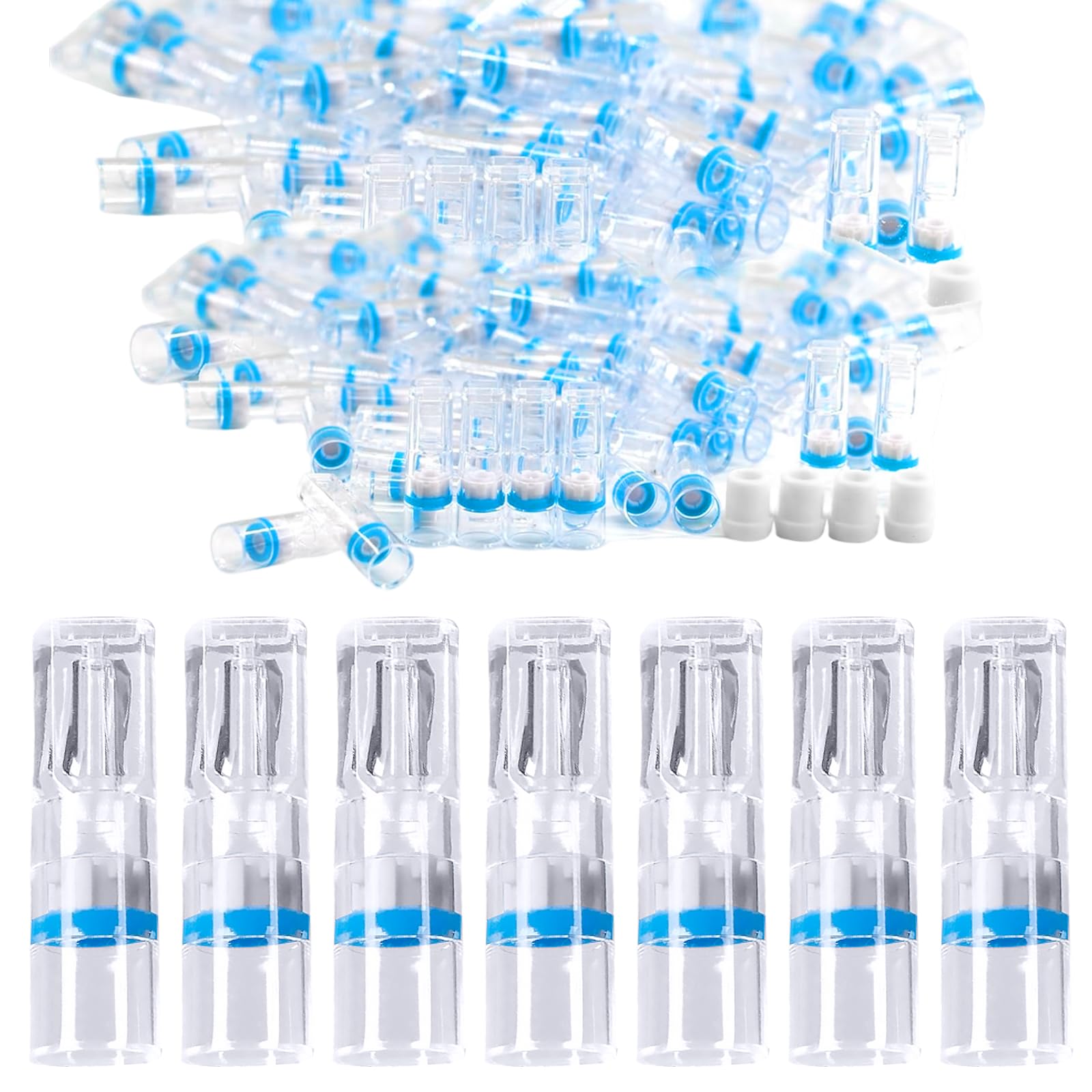 100 Pcs Disposable Cigarette Filters for Smokers, Cigarette Filters, Tar Tobacco Filter Tip for Tar and Nicotine Family Pack