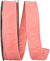 Vista 24 de Reliant Ribbon 92975W-056-10F Dupioni Supreme - Listón con borde de alambre, 4 pulgadas x 10 yardas, color menta