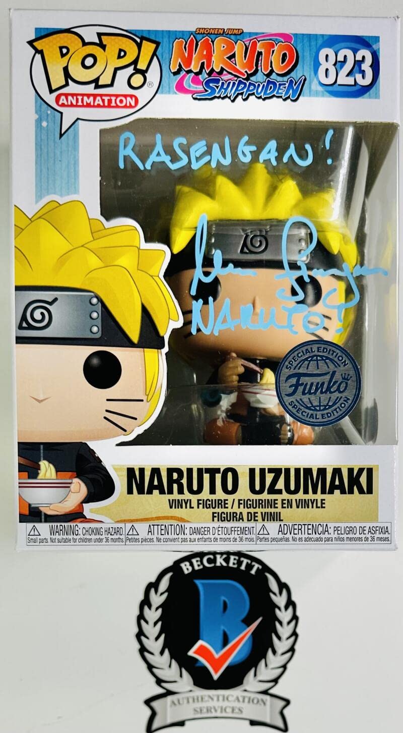 MAILE FLANAGAN SIGNED NARUTO UZUMAKI FUNKO POP VINYL 823 ANIME AUTOGRAPH  BAS 015 at Amazon's Entertainment Collectibles Store