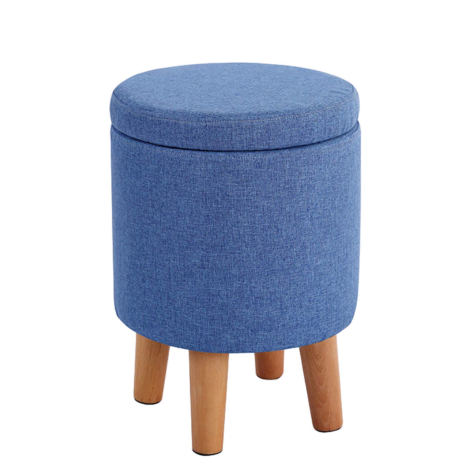 Housse de coussin amovible pour pouf coffre qui protège vos sols du bruit