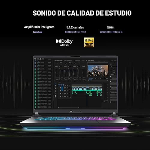 Miniatura 10 de ASUS ROG Strix G16 (2025) portátil para juegos, pantalla FHD+ de 16” 16:10 165Hz/3ms, unidad de procesamiento de gráficos GeForce RTX™ 5060