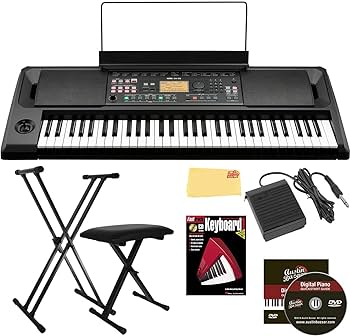 Amazon.com: Korg EK-50 Entertainer Keyboard Bundle with Amazon.com: Korg EK-50 Entertainer Keyboard Bundle with