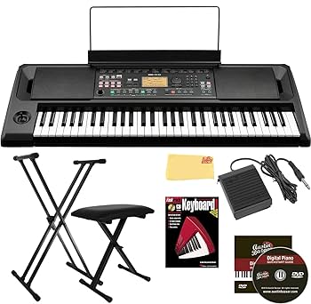 Amazon.com: Korg EK-50 Entertainer Keyboard Bundle with