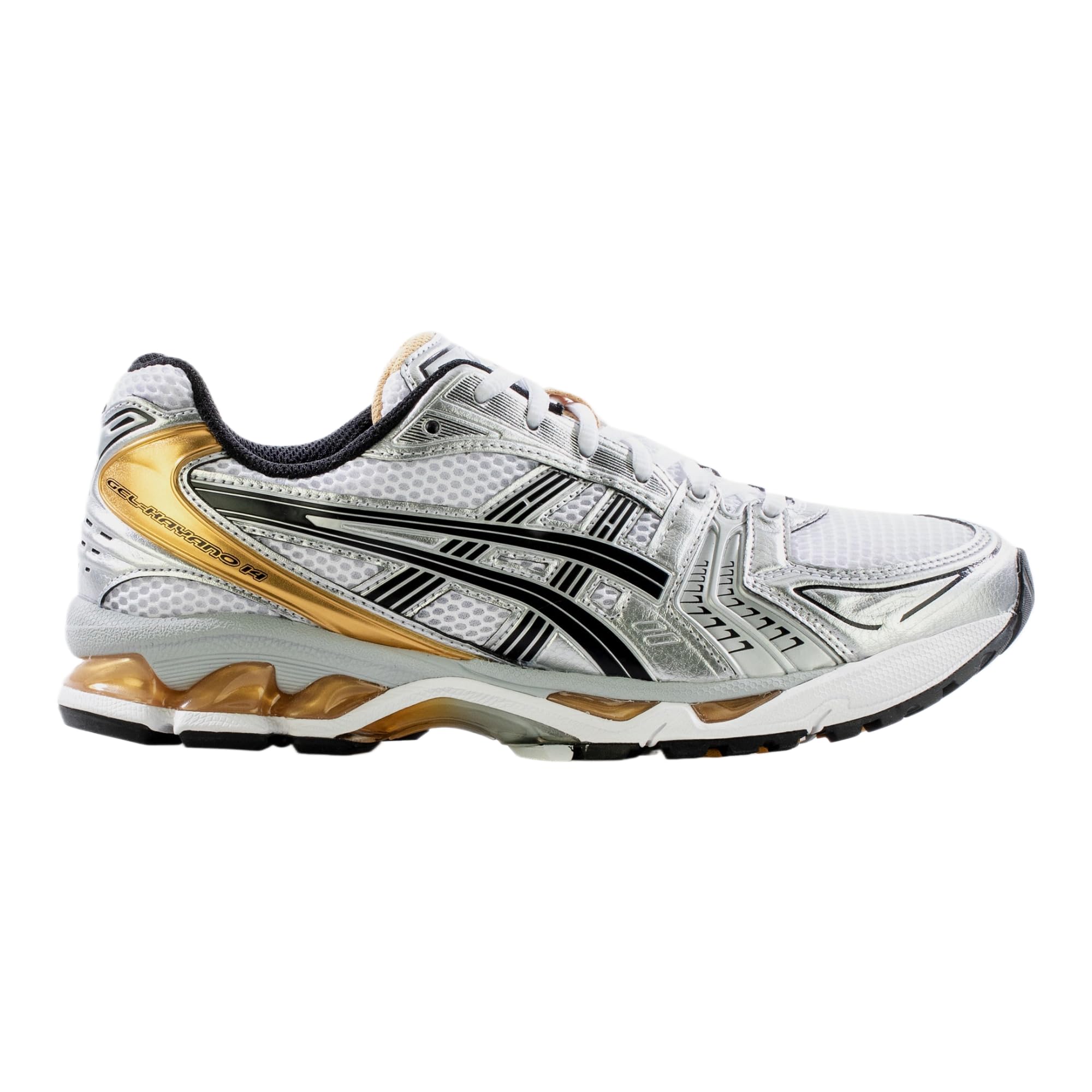 White / Pure Gold Asics Gel-Kayano 14