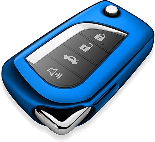 Tukellen Funda para llavero Toyota, funda protectora especial de TPU suave compatible con llave inteligente Camry SELE 2018-2020, RAV4 SE, Corolla