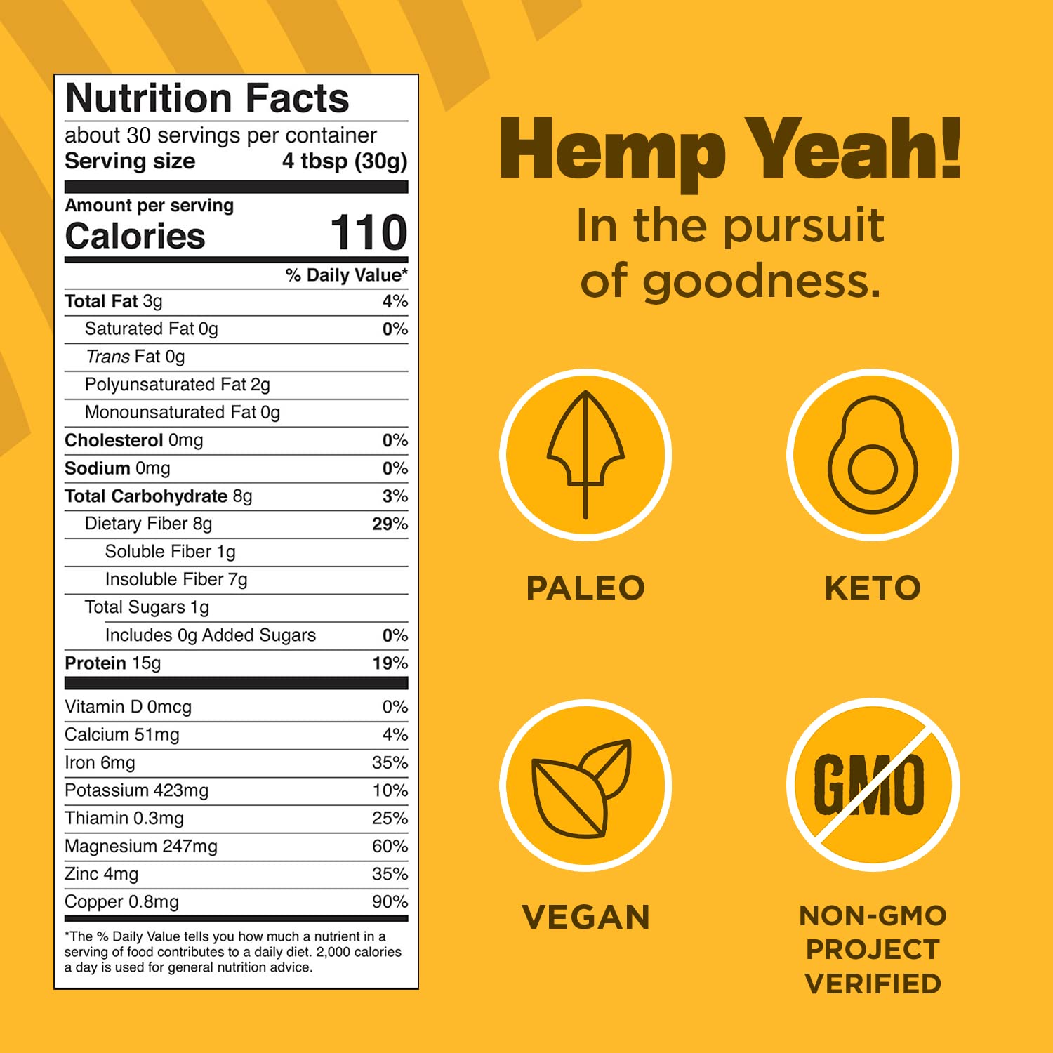 Manitoba Harvest Balanced Protein and Fiber Powder, Unsweetened, 32 oz — Amazon image 6
