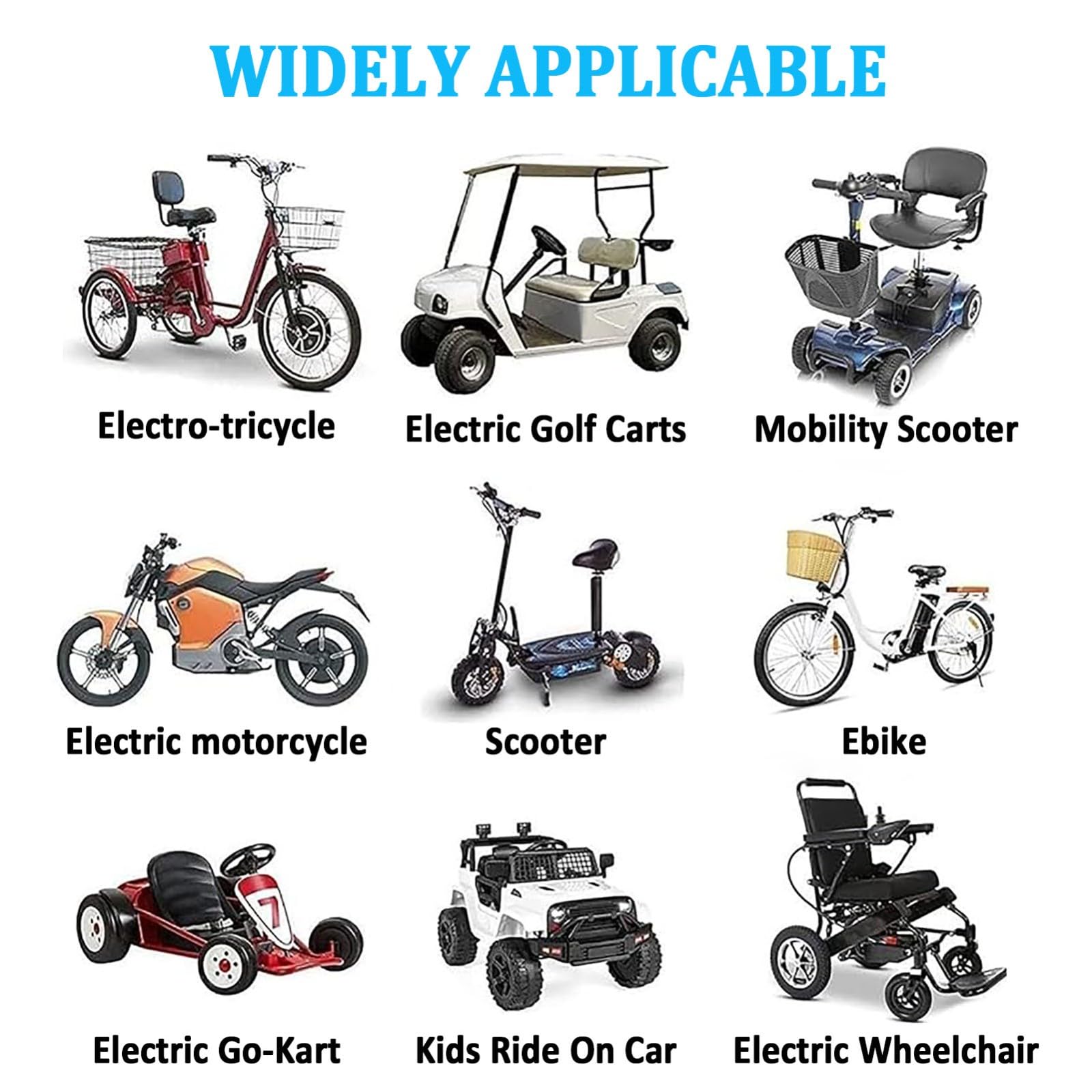 Batteria Al Litio Da 24V 20Ah Per Bici Senza Pedali, Biciclette Elettriche, Monopattini, Pacco Batteria Agli Ioni Di Litio Impermeabile 7S3P Per Ebike Con Caricabatterie