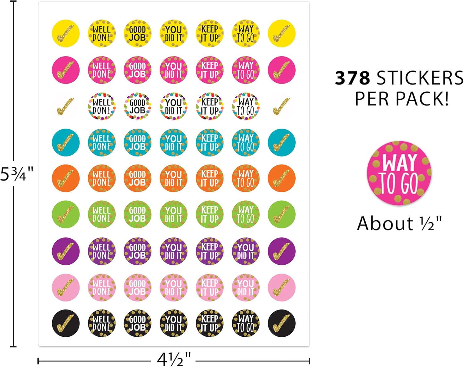 Confetti Mini Stickers - Image 3