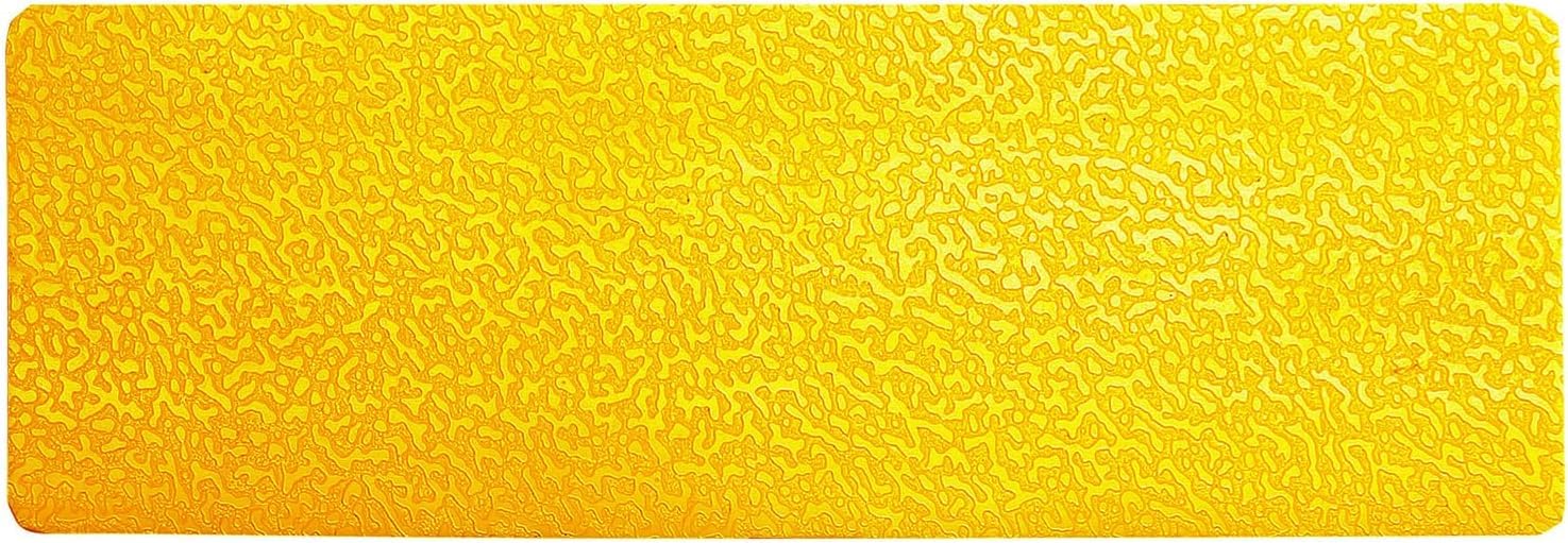 Durable 170304 Pitch marking stripes, self-adhesive and abrasion-resistant, RAL 1003 signal yellow