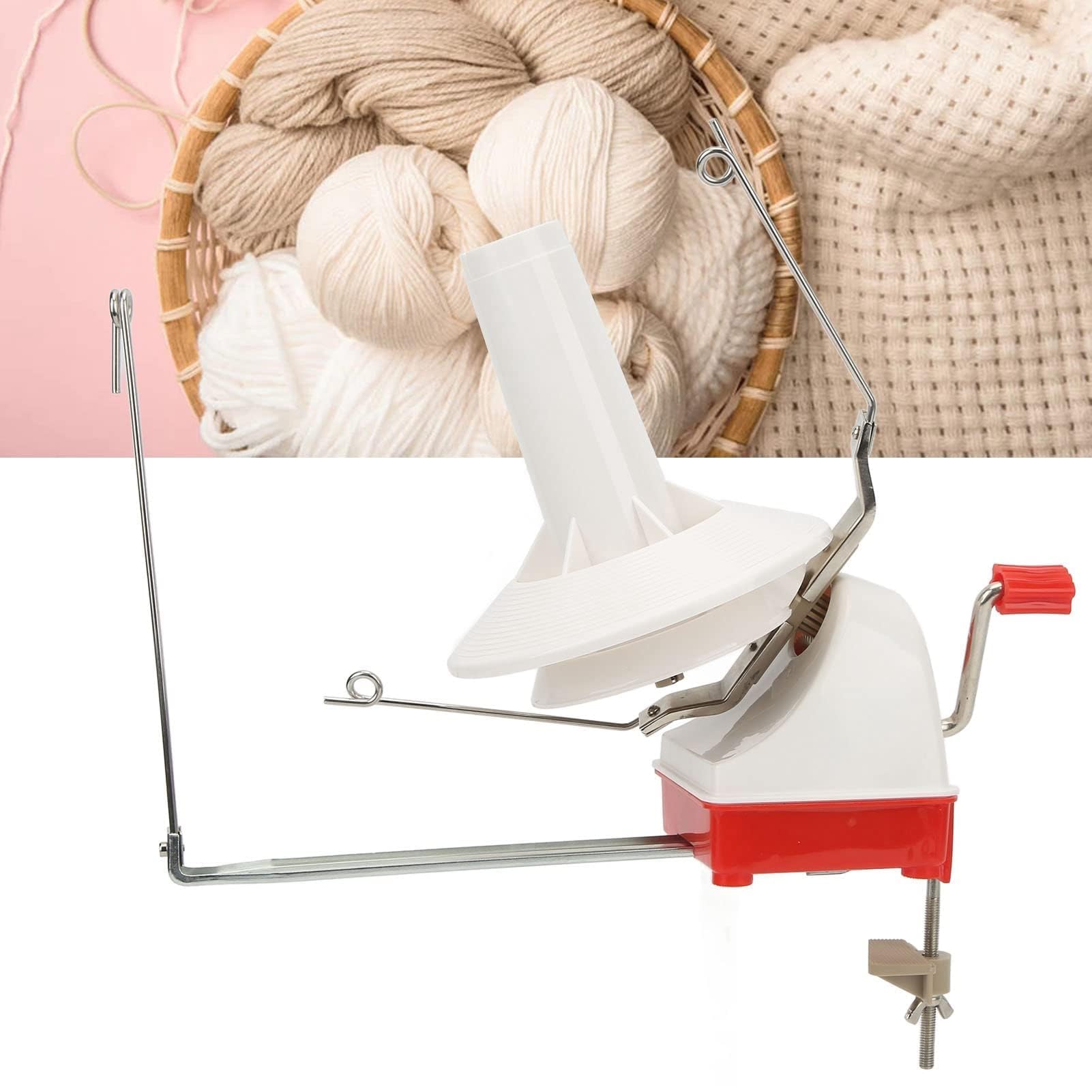 Wollwickler Yarn Garnwinder Kreuzwickler Yarn String Winder Manueller Garnwinder Kreuzwickler Wollwickelmaschine für Garnsammler