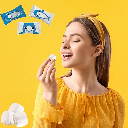 Miniatura 5 de Shark Soft Sours - Caramelos para después de la cena, sin grasa, certificado Kosher, envueltos individualmente (275 piezas)