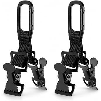 Gloves Holder 2 Glove Holders Fire Brigade with Carabiner Hook