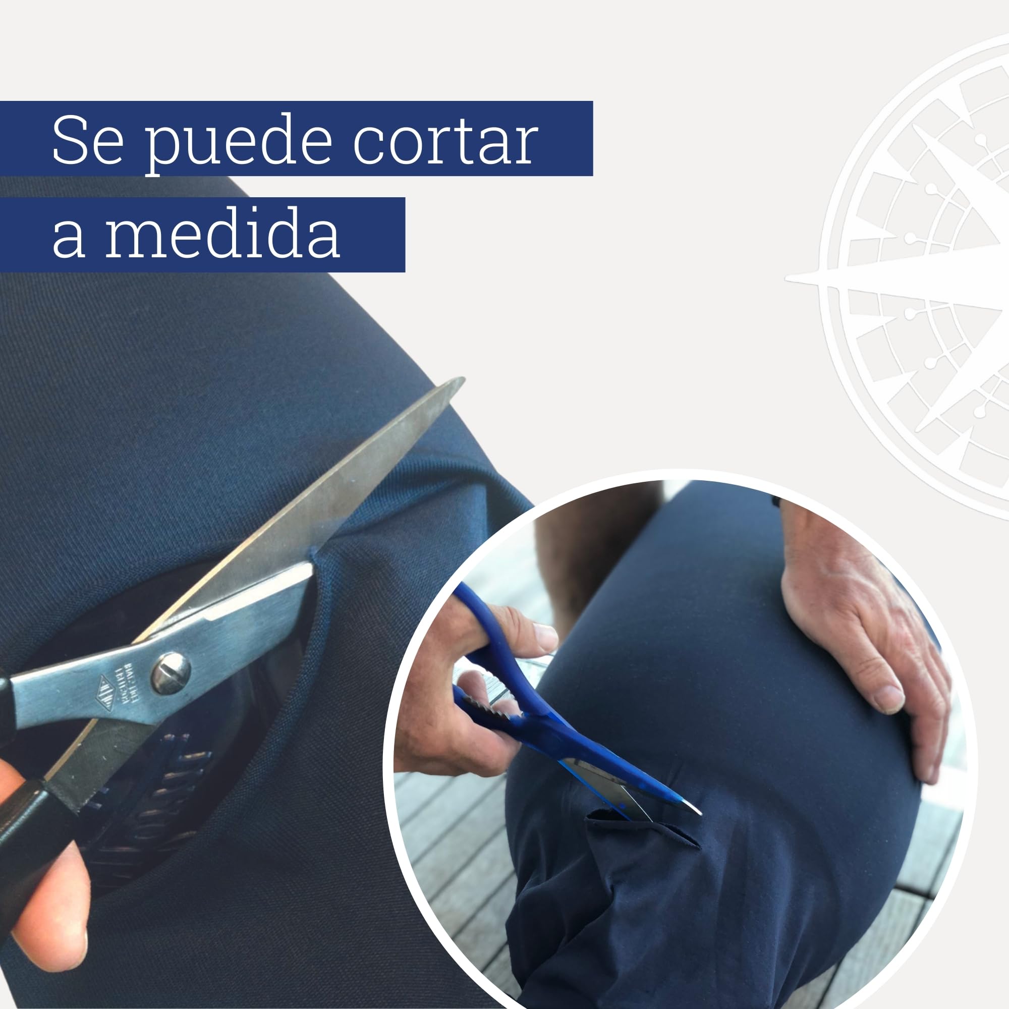 Diseño de defensas Funda de Defensa Defensa Barco largas - Calcetines de Defensa de 5m para Cortar Usted Mismo para Aproximadamente 5-6 defensas