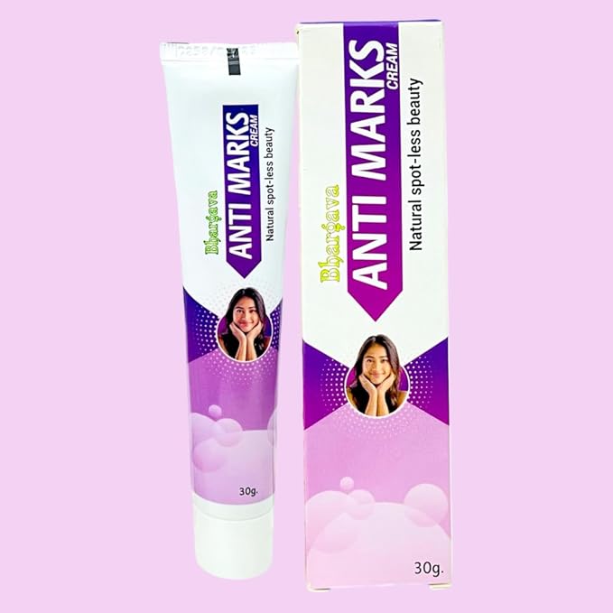 Bhargava Phytolab Anti Marks Cream - 30 g Herbal Formula for Clear & Even-Toned Skin Reduces Skin Blemishes