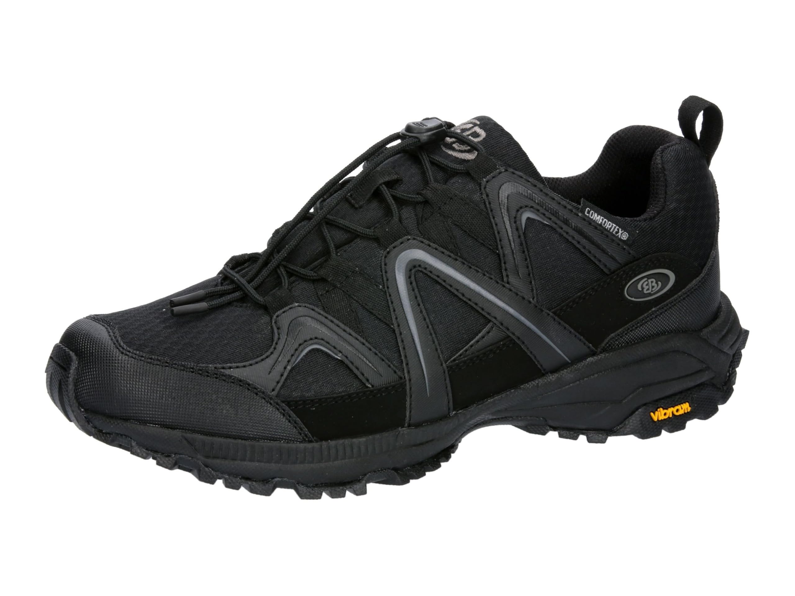 Brütting Unisex Largo Walking Shoes, Black, 8 UK