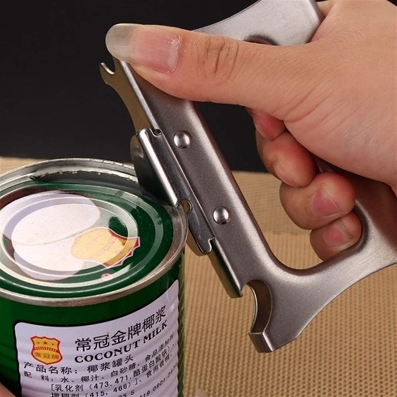 Ouvre-boîtes Manuel Ultra Pratique – 24 Pièces Avec Couvercles Protecteurs – Coloré, Léger, Idéal Pour Canettes, Maison, Camping, Pique-nique Et Seniors