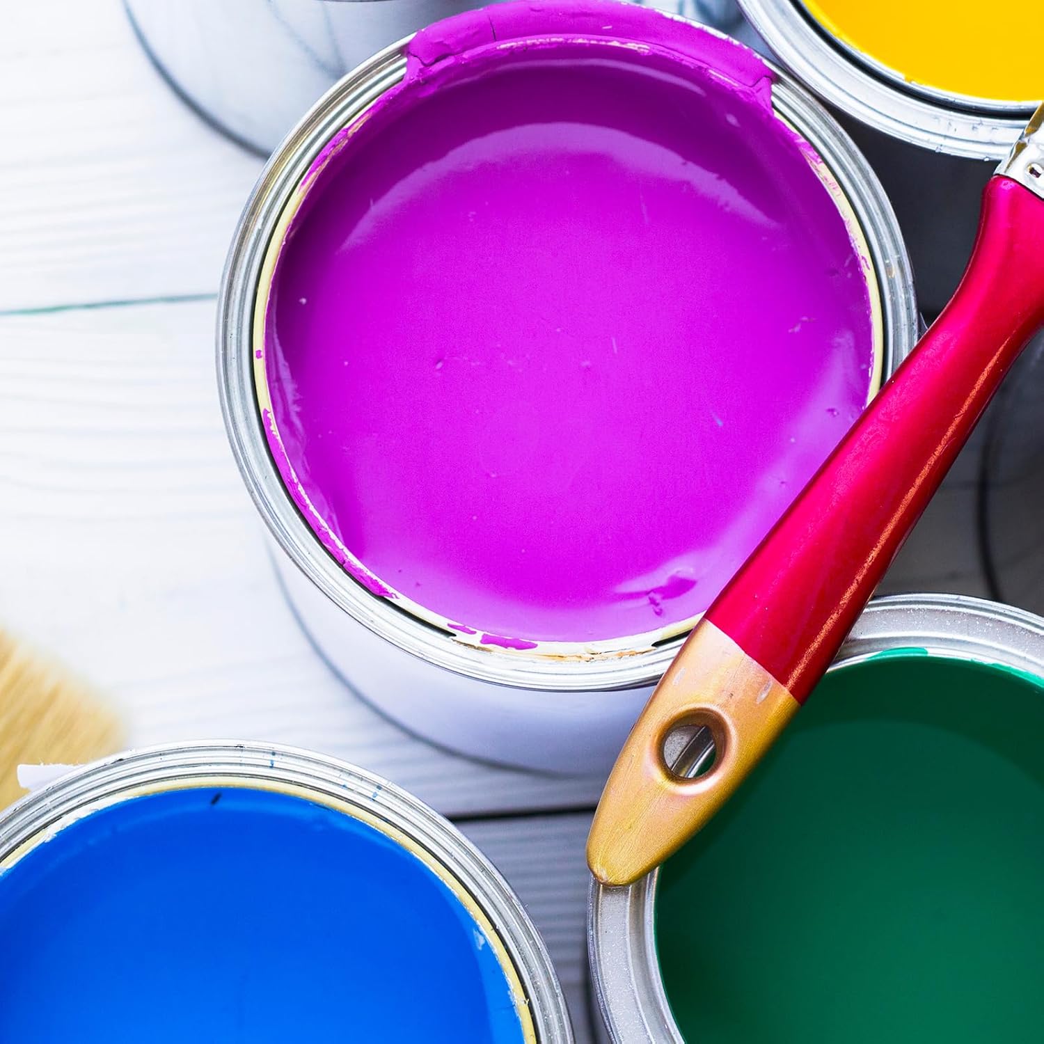 30 Pcs 1 Pint Empty Paint Cans with Lids, 3.3 x 3.7 Inch Paint Storage Containers with Lids, Small Bucket with Lid Multipurpose for Painting, Arts, Crafts, DIY Decor, Supply Storage (Silver) - Image 7