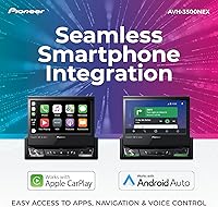 Vista 3 de Pioneer AVH-3500NEX 7" Motorized Touchscreen, Single Din – Wired Apple CarPlay & Android Auto, Bluetooth, Backup Camera, HD Radio, SiriusXM, FLAC