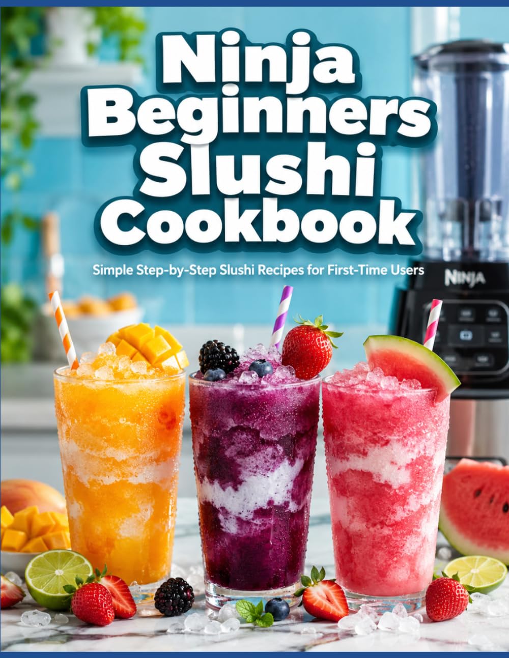 Ninja Beginners Slushi Cookbook: Simple Step-by-Step Slushi Recipes for First Time Users