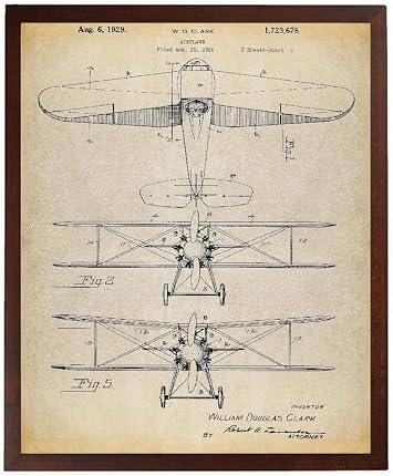 Bi Wing Canvas Art Airplane Art Airplane Print Airplane Canvas Aviation Decor Aviation Art TNP156