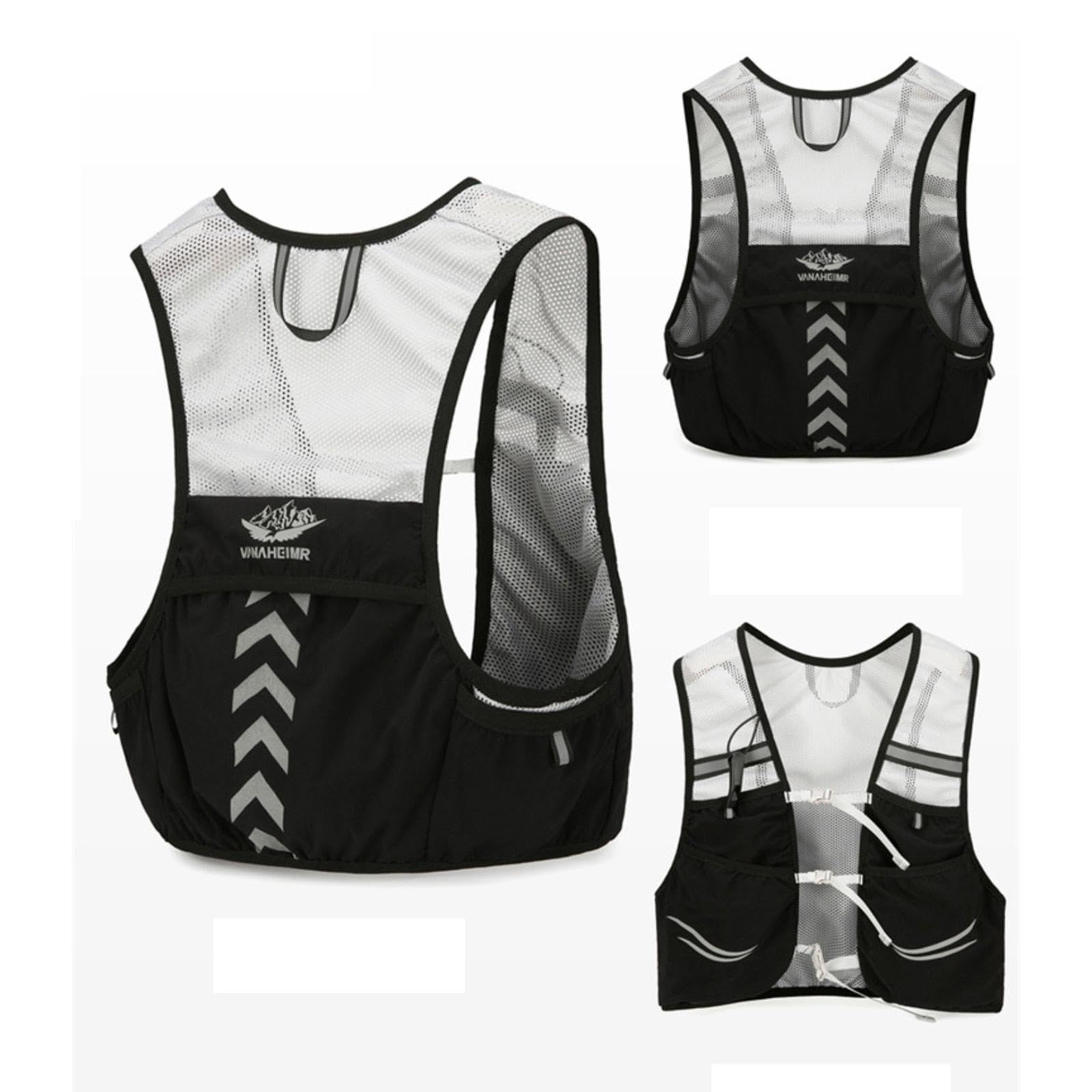 Gilet Da Corsa Doeplex Con Sacca Frontale – Fascia Regolabile, Materiali Intelligenti, Unisex