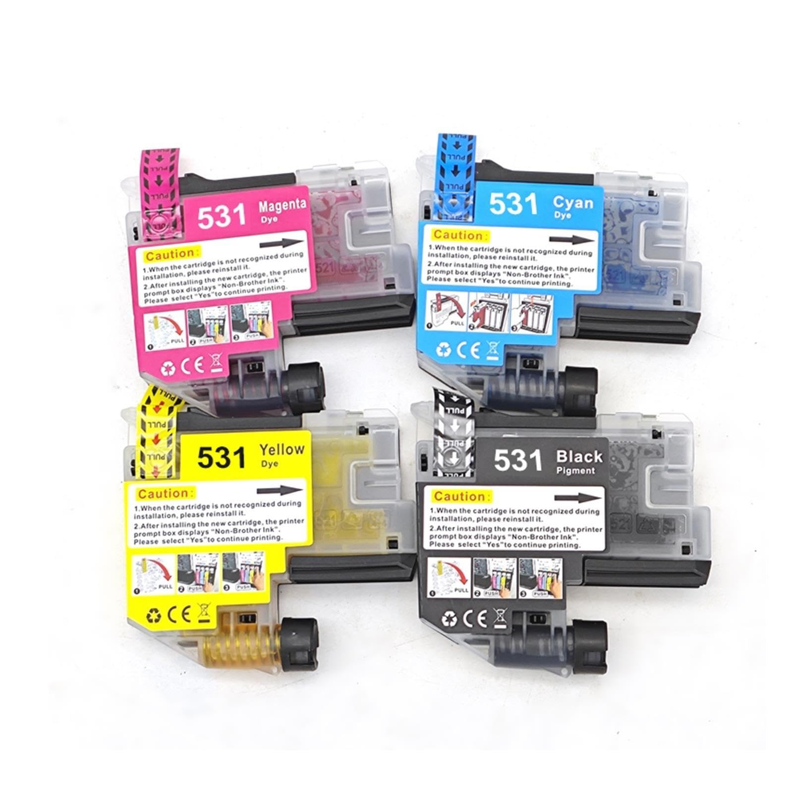 Cartuccia D'inchiostro LC531 Compatibile Con Brother DCP-J1260W J1310DW