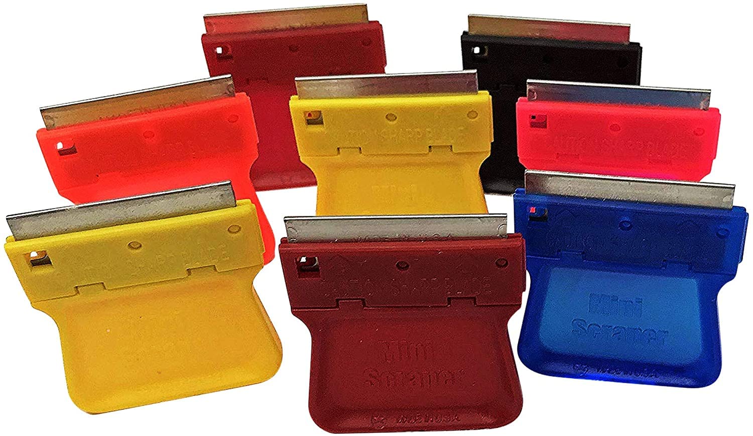 MINISCRAPER 50 Mini Razor Blade Scrapers, U.S. Made Original