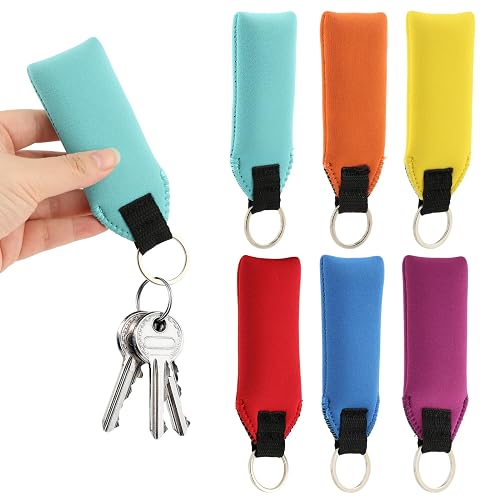 Waterproof Floating Keychain, Neoprene Key Float Holds up to 3