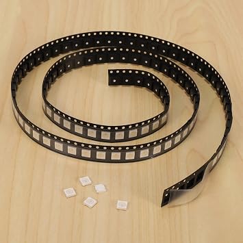 400pcs WS2812B RGB LED Chip 5050SMD White PCB WS2812 Individually Addressable Chip Pixel DC5V