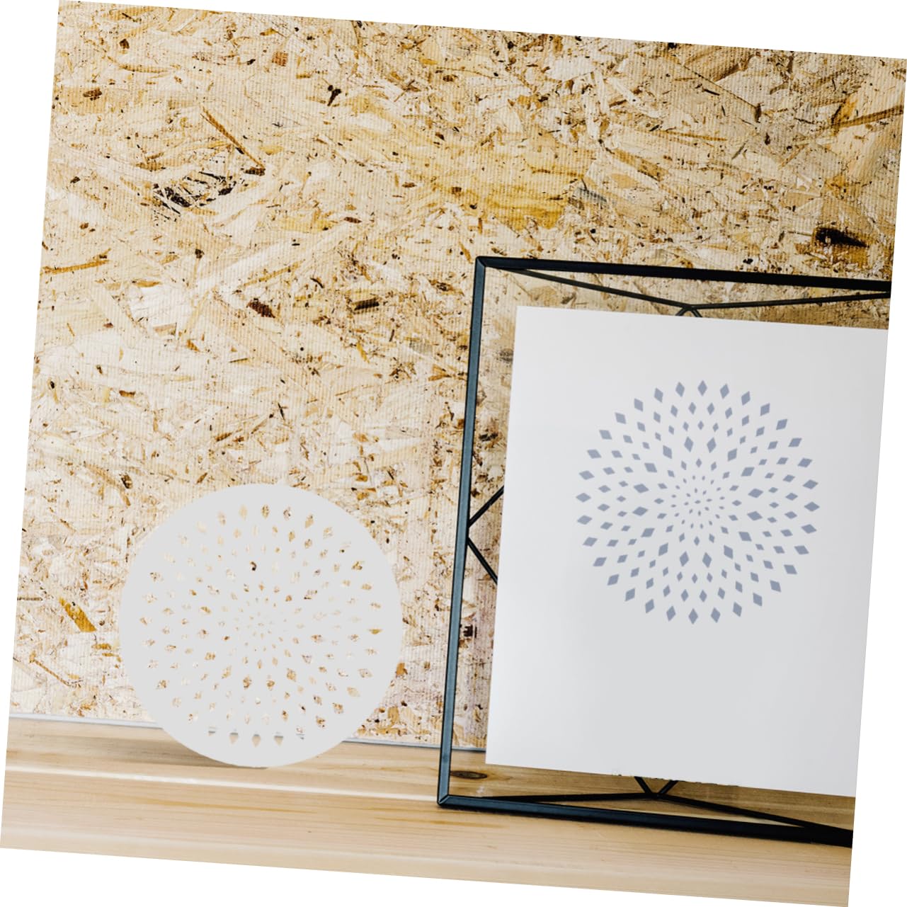 Operitacx 126pezzi Stencil per Pittura Mandala Modelli Creativi per su Superfici Piane per Decorazioni su Mobili e Pavimenti