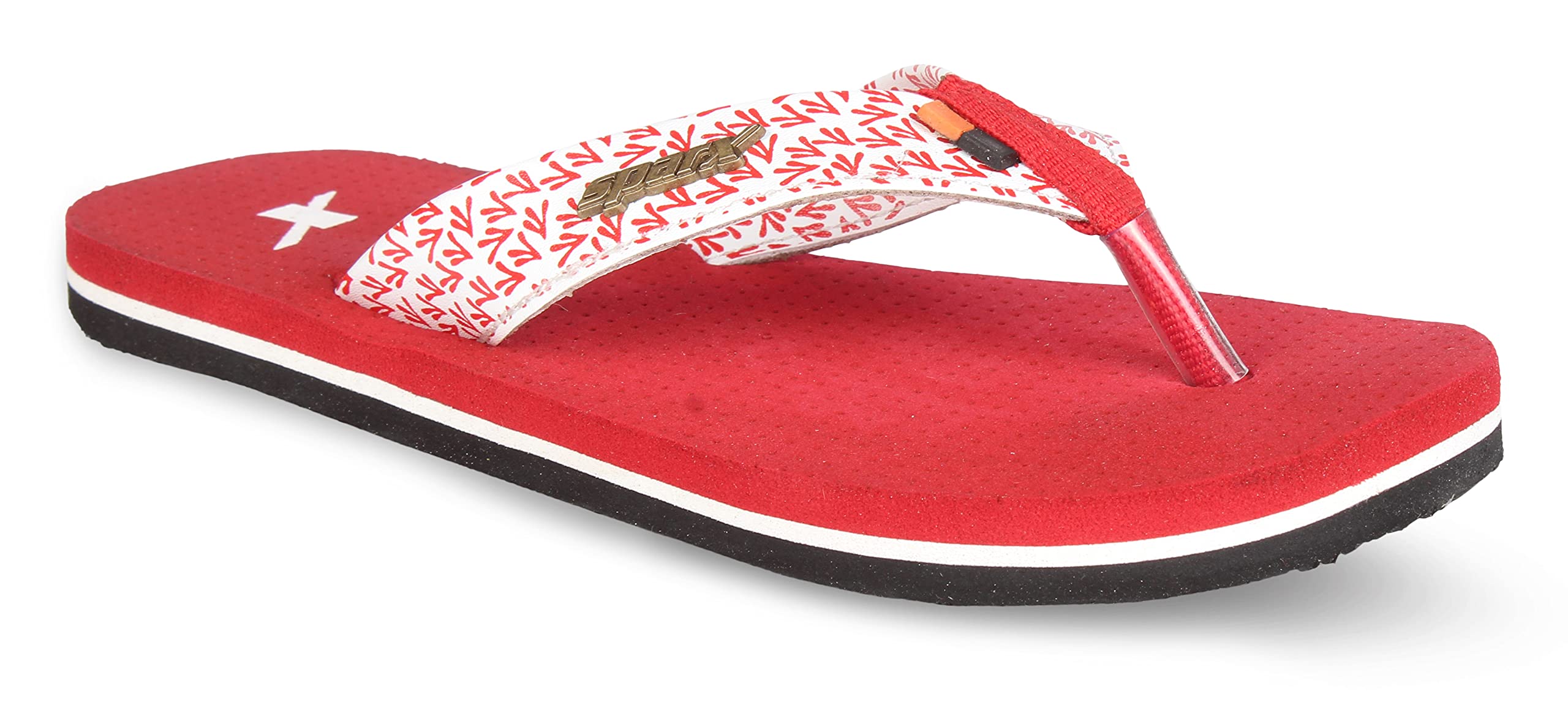 SPARX Women SFL-558 Red White Flip Flops (Size - 4) (B0C5HLRZ1K) Amazon Price History, Amazon Price Tracker