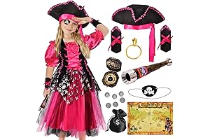 Pirate Princess Dress Up Costume for Girls