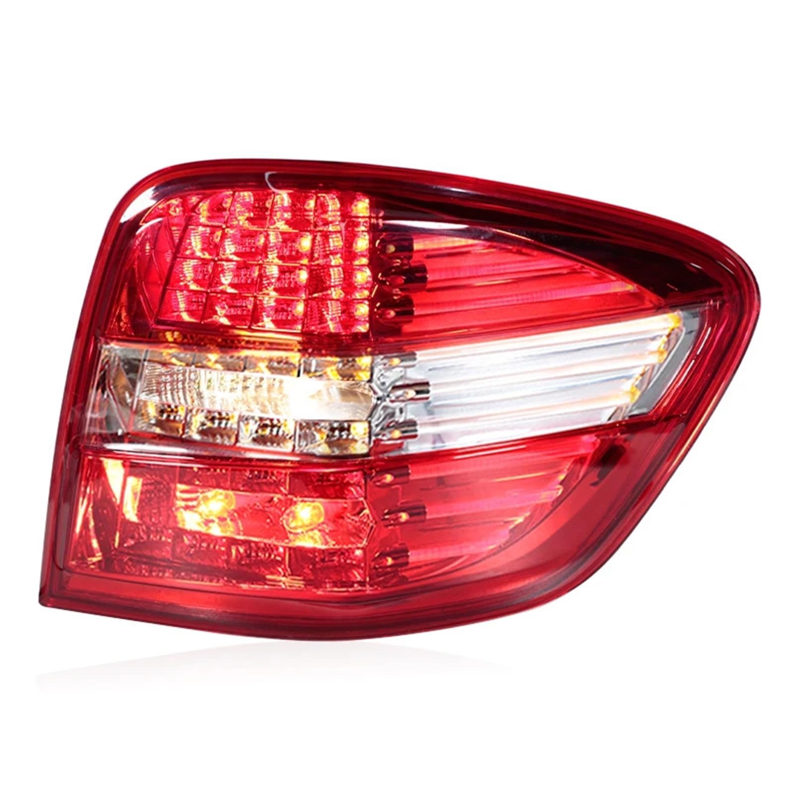 Lampa tylna zespolona Zestaw tylnych świateł LED do samochodów Mercedes-Benz W164 ML Class ML330 ML350 2009-2011 Tylne światło zderzaka tylne światła LED(Only Left)