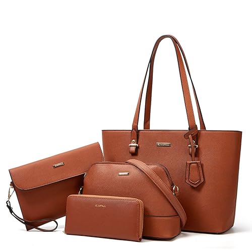 Women Fashion Synthetic Leather Handbags Tote Bag Shoulder Bag Top