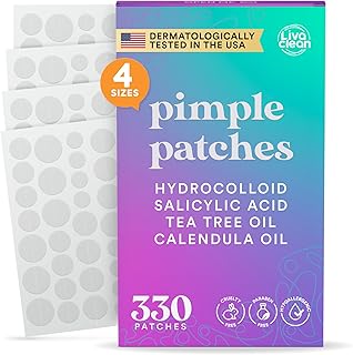 LivaClean 330 CT Parches para espinillas para...