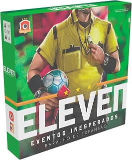 Galápagos, Eleven: Um Jogo de Gerenciamento de Futebol - Eventos Inesperados (Expansão), Jogo deTabuleiroCompetitivo, 1 a 4 jogadores, 90 min