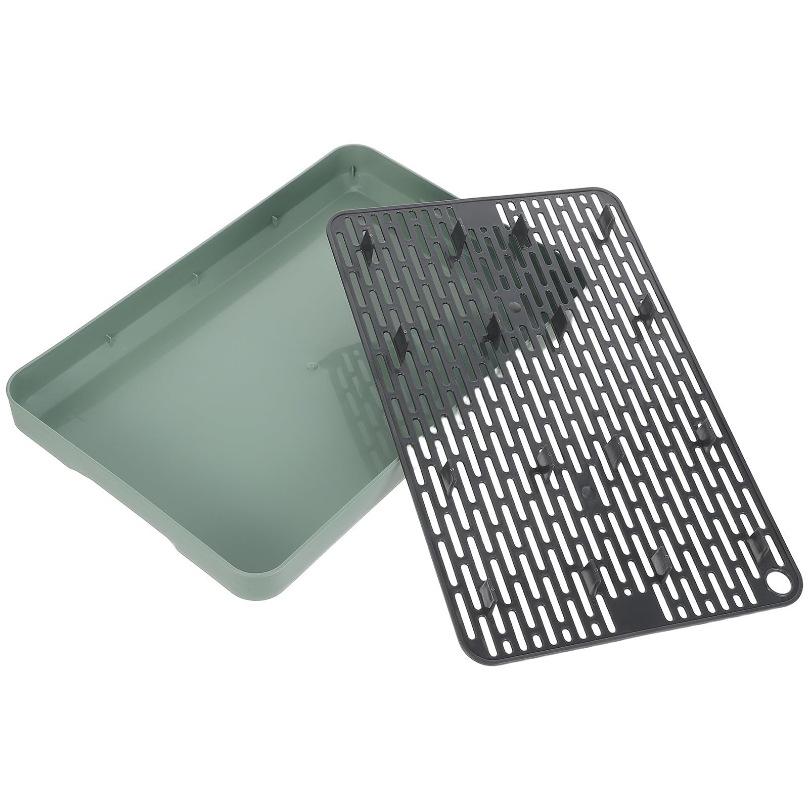 Bandeja antigoteo para bebederos de gato YARNOW de PP verde