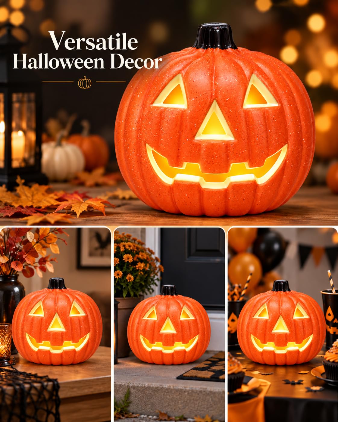 Amazon.co.jp: TOVINANNA ハロウィン パンプキン ライト ジャック O