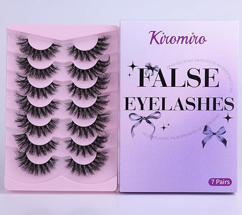 Miniatura 7 de Pestañas de visón esponjosas rizadas en D, pestañas postizas de 0.78 pulgadas de largo, pestañas de volumen que parecen extensiones de ojo de gato,