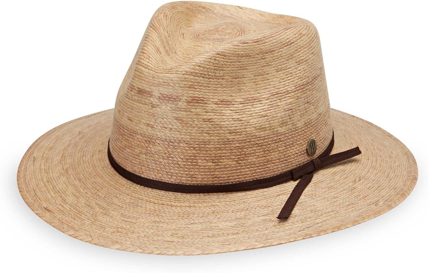 Wallaroo Hat Company Women's Marina Fedora – UPF 50+ Sun Protection, Wide Brim Natural Fiber Sun Hat