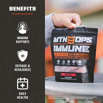 MTN OPS Immune STM Raspberry + Orange Citrus Bundle