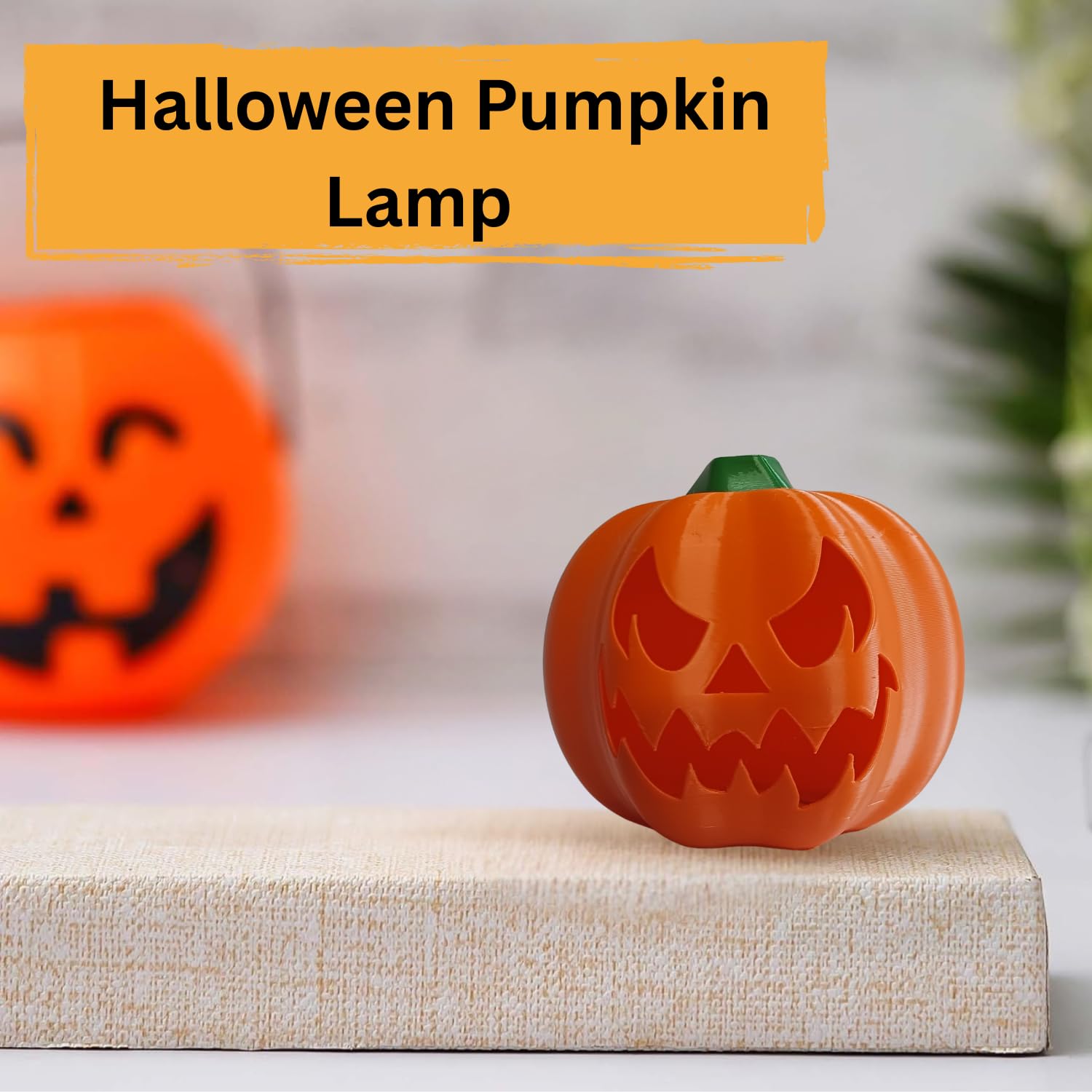 Halloween Pumpkin LEDストロボライト付き Buy JIGGLEJUG Halloween Pumpkin Lamp Scary Pumpkin Lantern Jack O