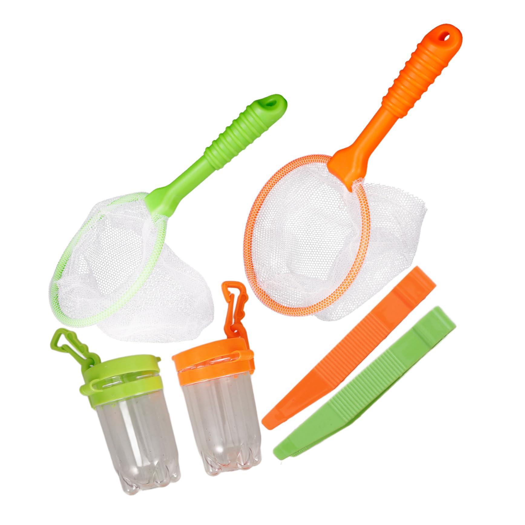 Kisangel Boys and Girls's Nature Exploration Kit Catching Net Butterfly Habitat Cage Safe Observation Set