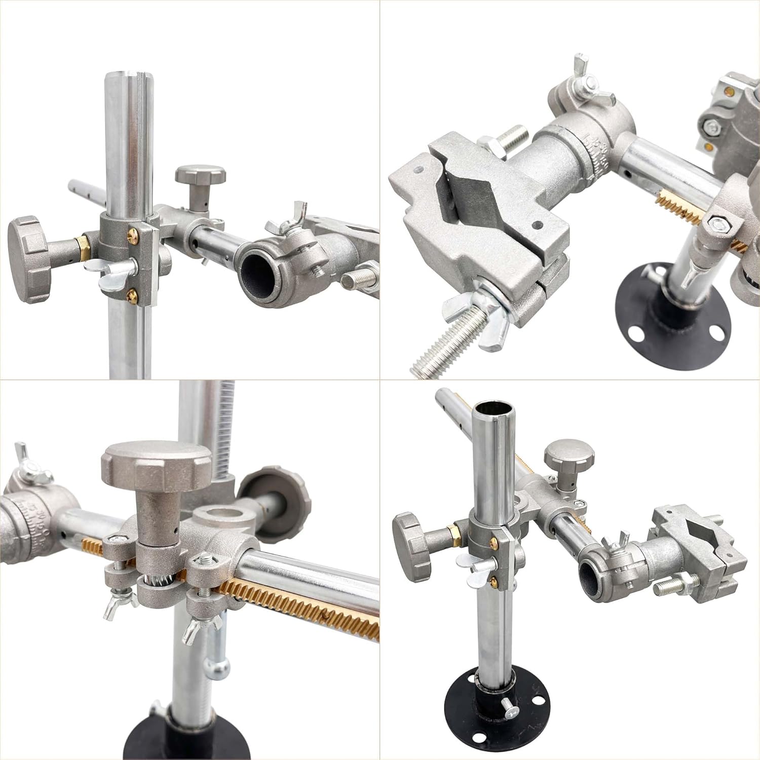 Rotary Rolls Welding Positioner, 1000KG/2200LBS Load Capacity Turning Linkage Roller, Tank Rotator Holder with Welding Torch Stand, 1.97-23.62inch Pipe Diameter, for Welder Equipment Support