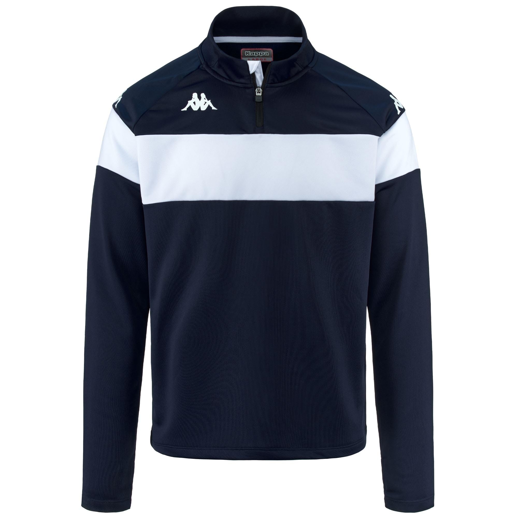 Kappa DOVARE Sweat | Size L Navy Blue/White
