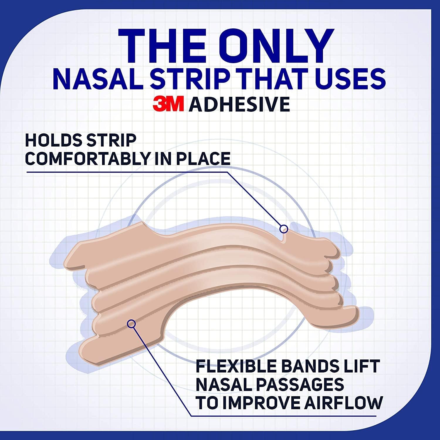 Breathe Right Nasal Strips Original Tan Small/Medium 30 ea (Pack of 3) : Health & Household