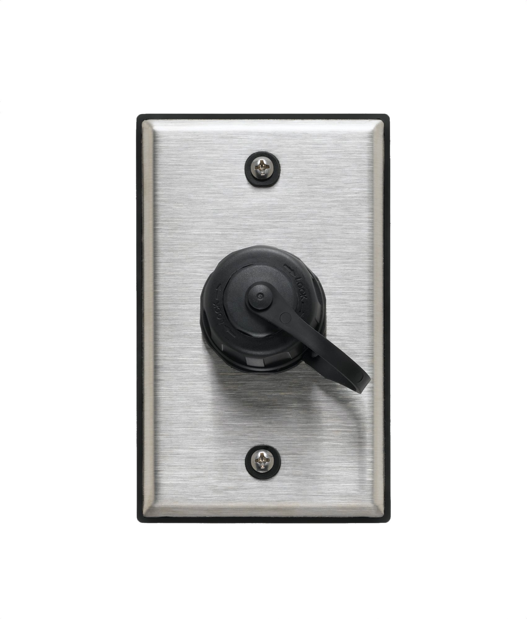 Salida industrial DuraPort Leviton D670K-1S1 con placa resistente 2